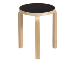 Stool 60, Birch/Black