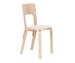 Chair 66, Birch/White Laminate