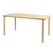 Table 81A, Birch, 75 x 150 cm