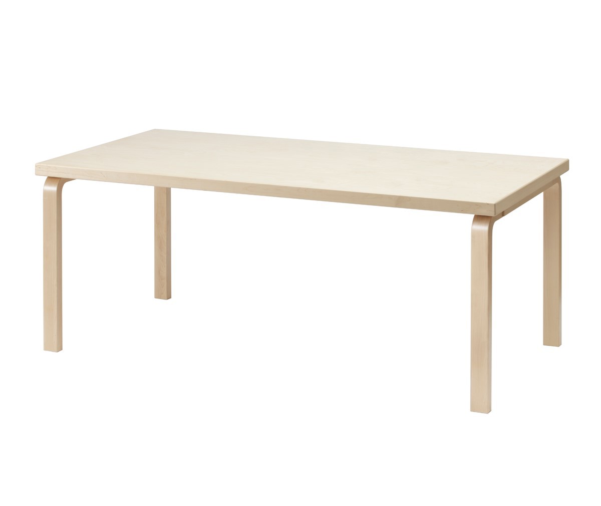 Artek Table 83 Birch, 91 x 182 cm