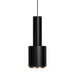 Pendant Light A110, Black/Brass