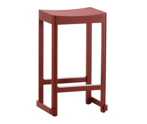 Atelier Bar Stool, Dark Red, H 65 cm