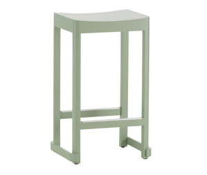 Atelier Bar Stool, Green, H 65 cm