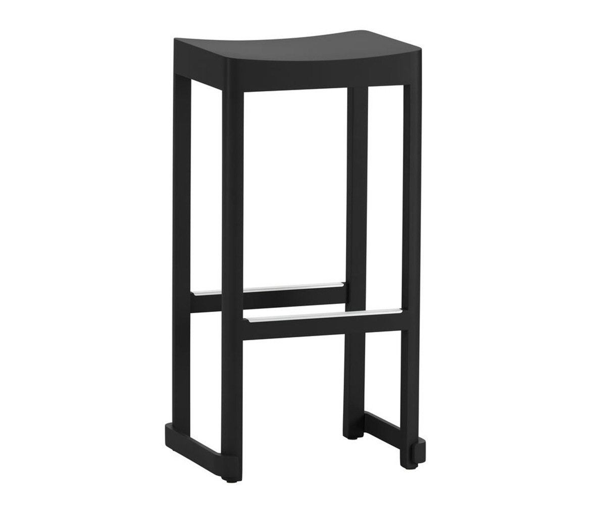 Artek Atelier-baarituoli musta, K 75 cm