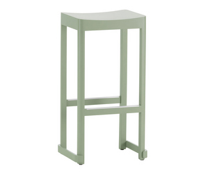 Atelier Bar Stool, Green, H 75 cm