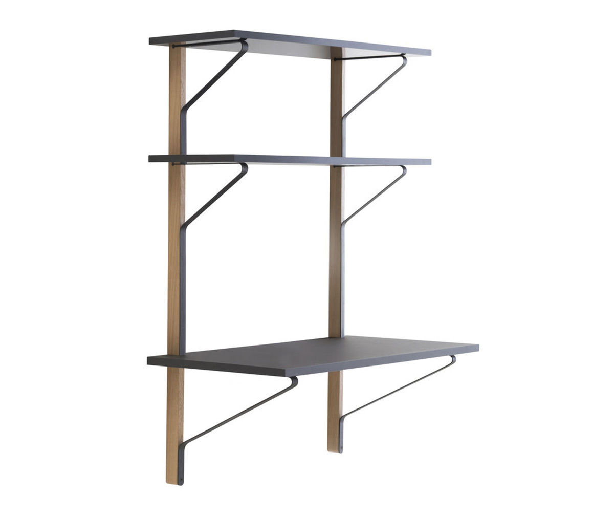 Kaari Wall Shelf with Desk