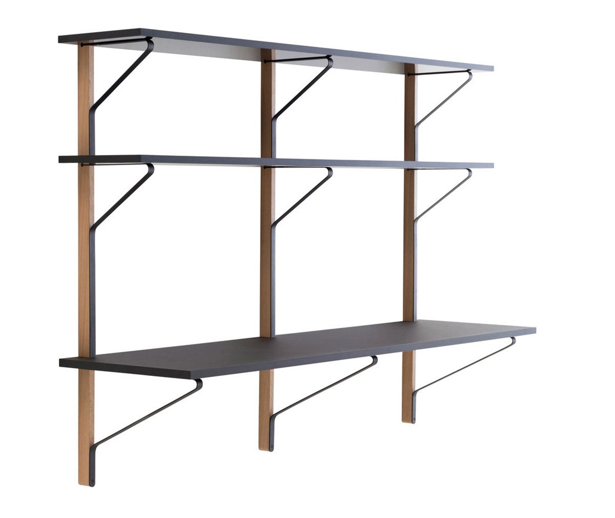 Kaari Wall Shelf with Desk