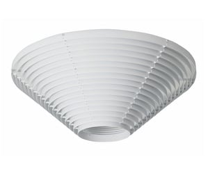 Ceiling Light A622B, White, ø 47 cm