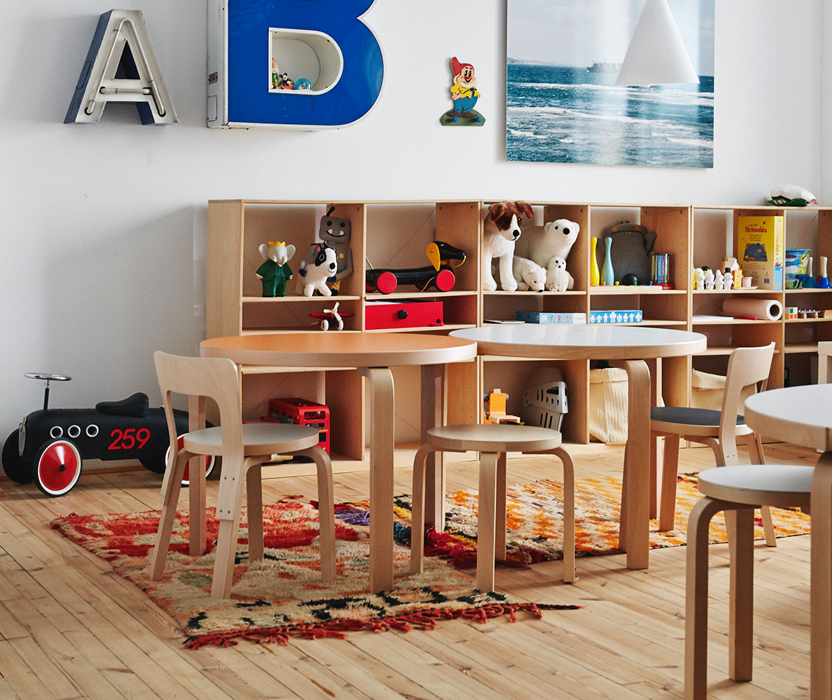 White best sale childrens stool