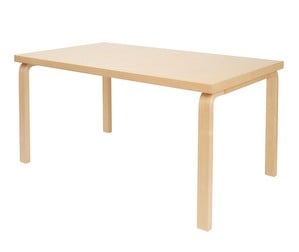 Pöytä 82A, koivu, 85 x 150 cm