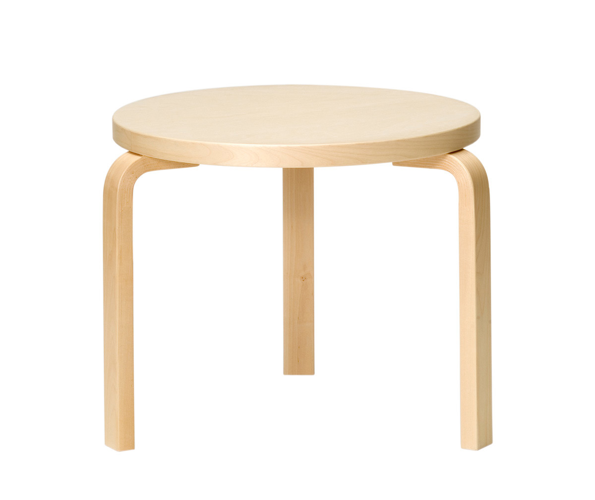 Artek Pöytä 90D koivu, ⌀ 48 cm