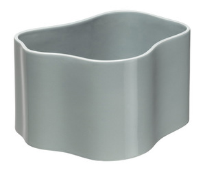 Riihitie Plant Pot B, Light Grey, Medium