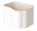 Riihitie Plant Pot B, White, Small