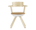 Rival Chair, Silver Birch/Caramel Leather