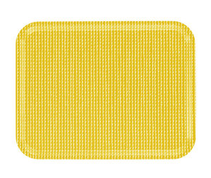 Rivi Tray, Mustard/White, 43 x 33 cm