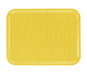 Rivi Tray, Mustard/White, 43 x 33 cm