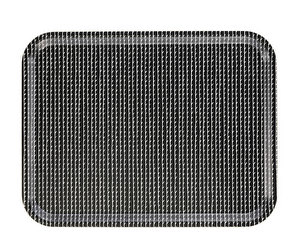Rivi Tray, Black/White, 43 x 33 cm
