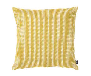 Rivi Cushion Cover, Mustard/White, 40 x 40 cm