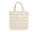 Siena Canvas Bag, Sand/White