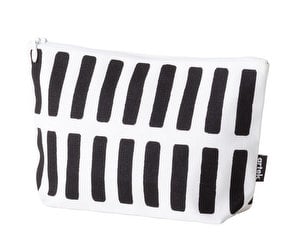 Siena Pouch, White/Black, 24 x 15 cm