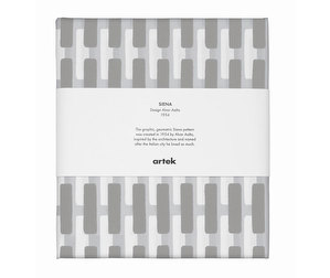 Siena Cotton Fabric, Grey/Light Grey, 150 x 300 cm