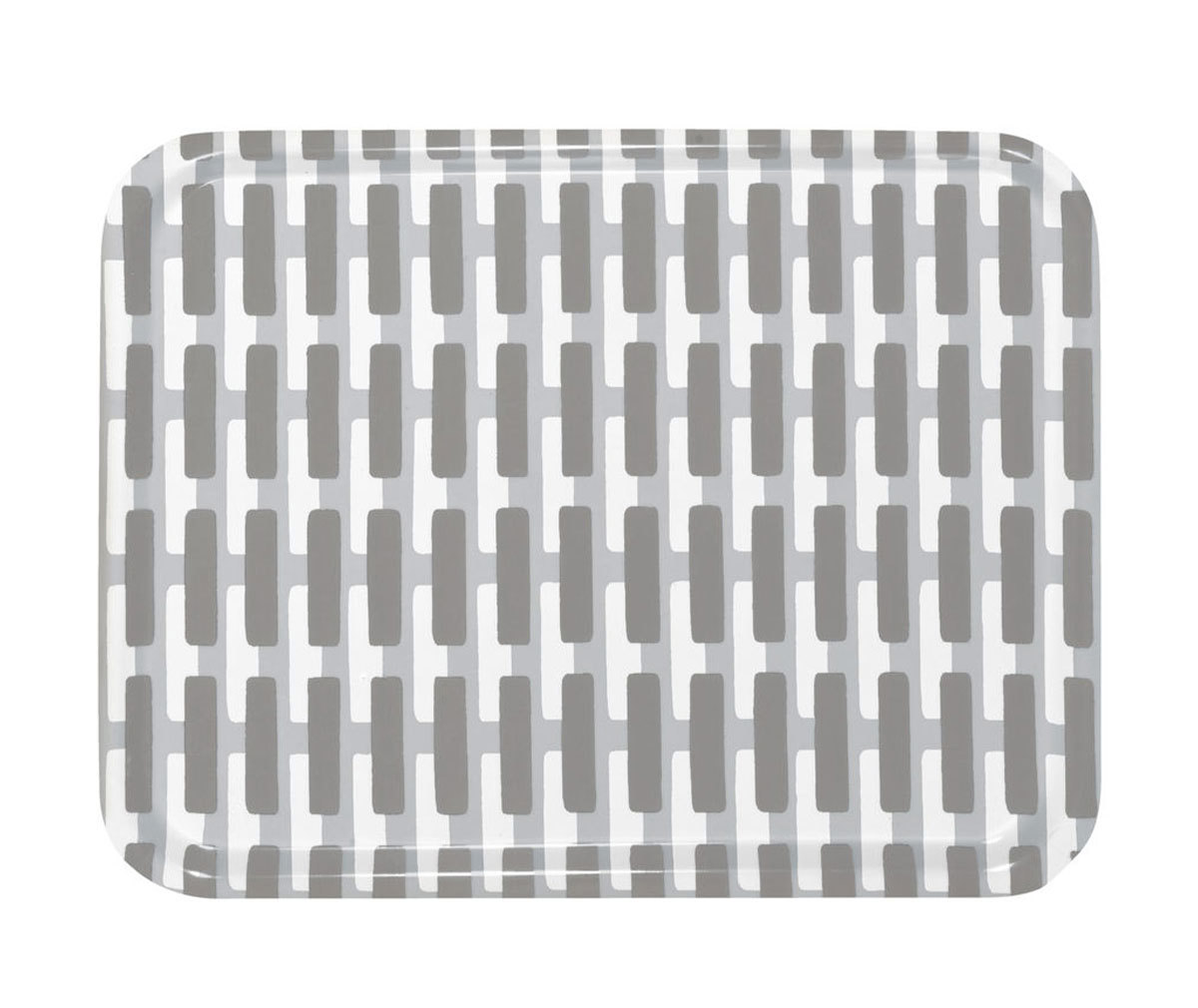 Artek Siena Tray Grey/Light Grey, 43 x 33 cm