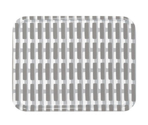 Siena Tray, Grey/Light Grey, 43 x 33 cm