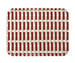 Siena-tarjotin, tiilenpunainen/hiekka, 43 x 33 cm