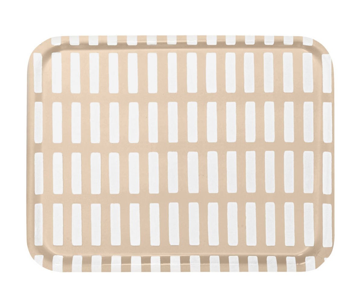 Artek Siena Tray Sand/White, 43 x 33 cm