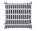 Siena Cushion Cover, White/Black, 40 x 40 cm