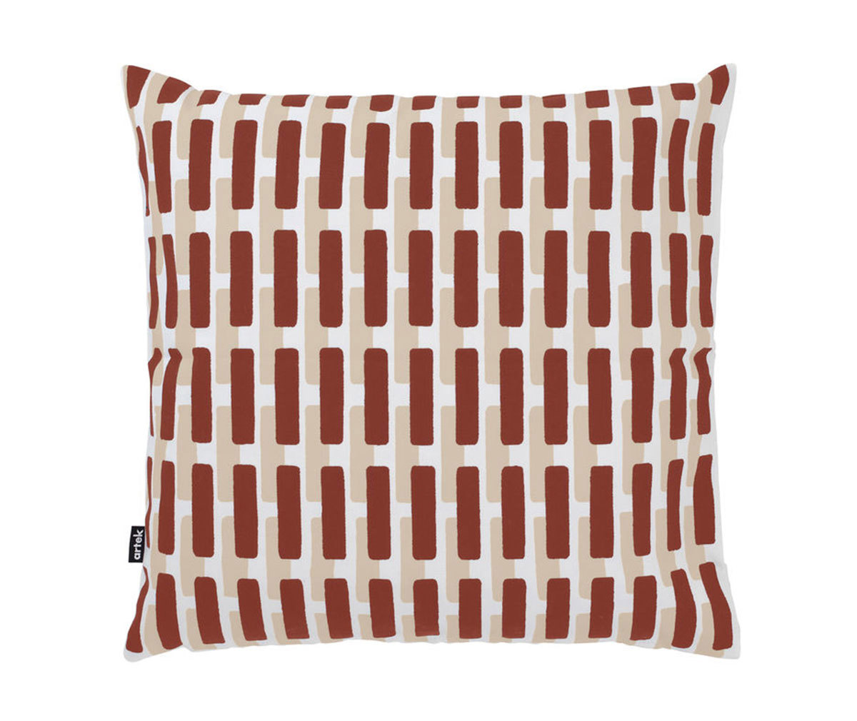 Artek Siena Cushion Cover Brick/Sand, 40 x 40 cm