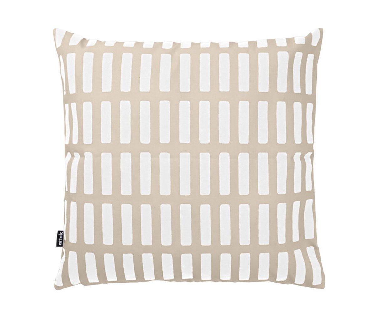 Artek Siena Cushion Cover Sand/White, 40 x 40 cm