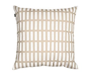 Siena-tyynynpäällinen, hiekanruskea/valkoinen, 50 x 50 cm