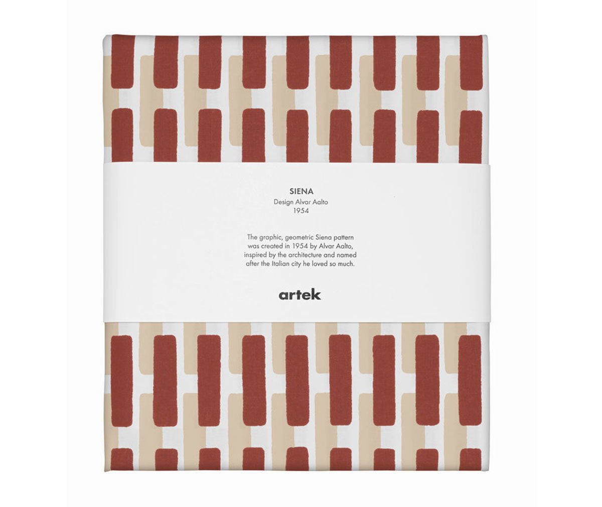 Artek Siena-vahakangas tiilenpunainen/hiekka, 145 x 300 cm