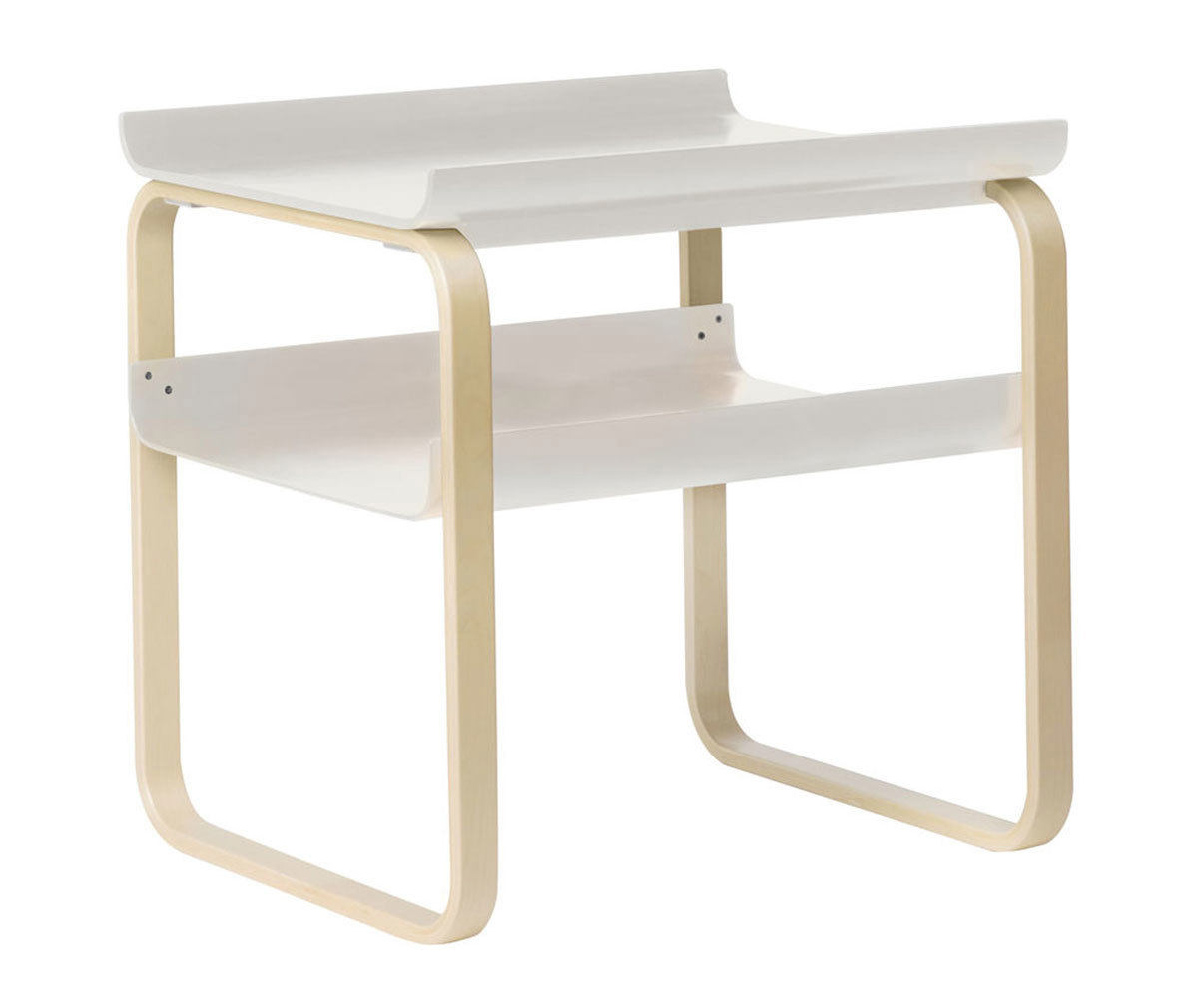 Artek Side Table 915 White/Birch