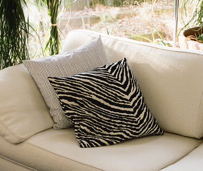 Zebra-tyynynpäällinen