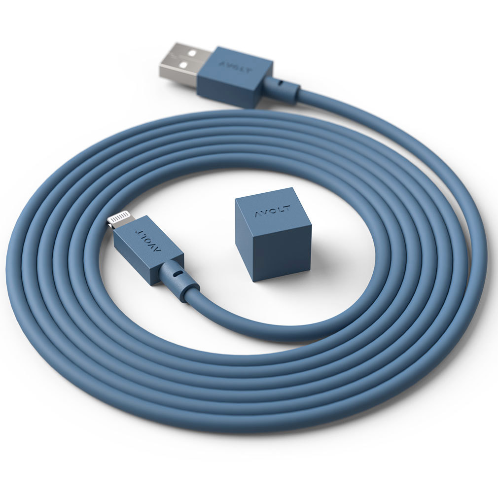 Avolt Cable 1 -kaapeli Ocean Blue