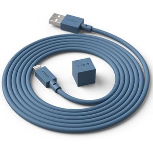 Cable 1 -kaapeli, Ocean Blue, USB-A/Lightning