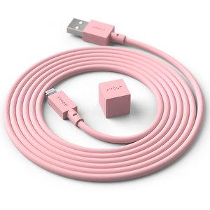 Cable 1 -kaapeli, Old Pink, USB-A/Lightning