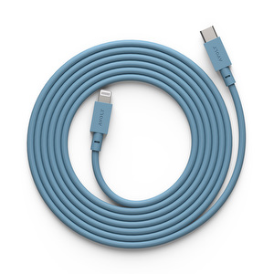 Cable 1 -kaapeli, Shark Blue, USB-C/Lightning