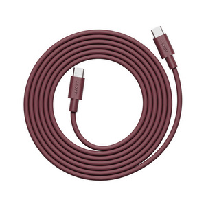 Cable 1 -kaapeli, mulberry red / Avolt x Bauhaus-Archiv, USB-C