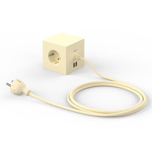 Square 1 USB Power Extender, Ice Yellow