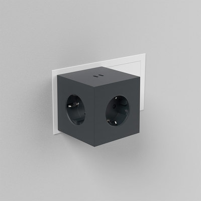 Square 2 USB-C -jatkopistorasia