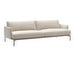 Baron-sohva, Bohemian-kangas 000 beige, L 210 cm