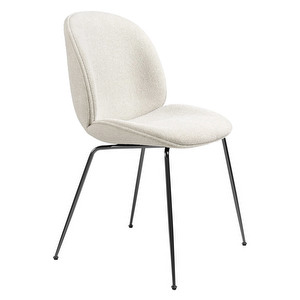 Beetle Chair, Bouclé Fabric White
