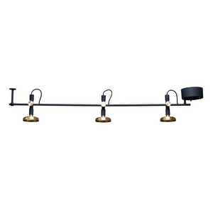 Blend Pendant Lamp, Black/Brass