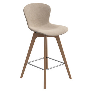 Adelaide Bar Stool, Tomelilla Fabric 3145 Beige / Oak