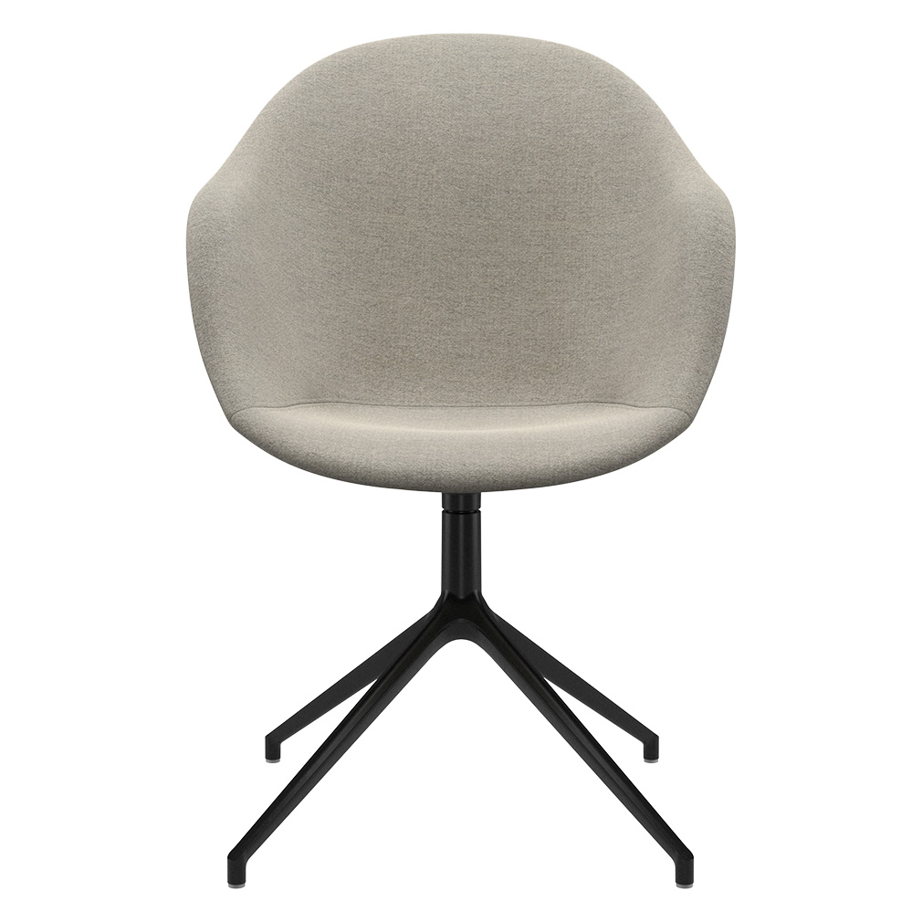 BoConcept Adelaide Chair, Lazio Fabric 3091 Beige / Black