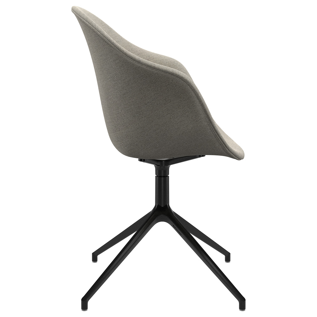 BoConcept Adelaide Chair, Lazio Fabric 3091 Beige / Black