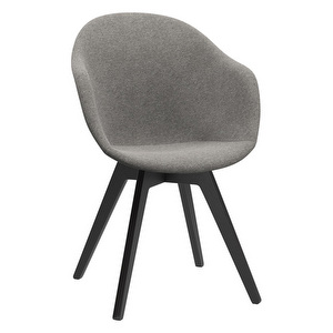 Adelaide Chair, Mojave Fabric 0301 Grey / Espresso